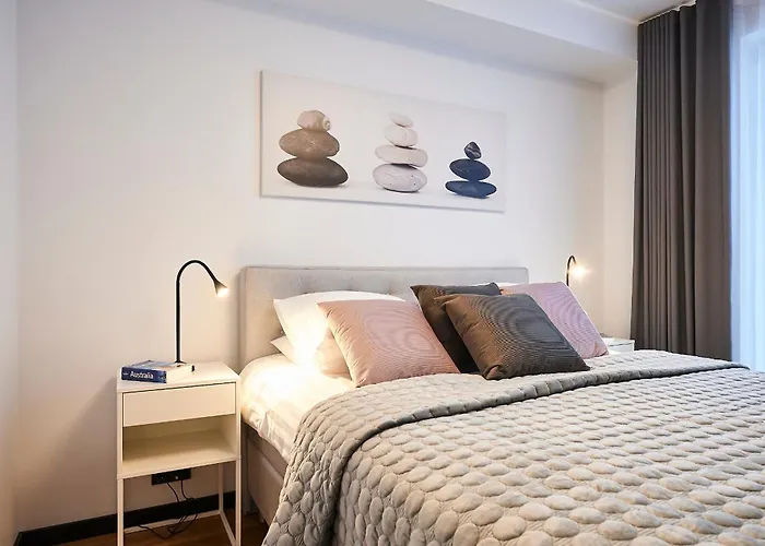 Apartment Brand New - Sea View - Balcony - Parking In Garage