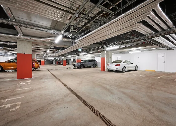 Brand New - Sea View - Balcony - Parking In Garage Apartment